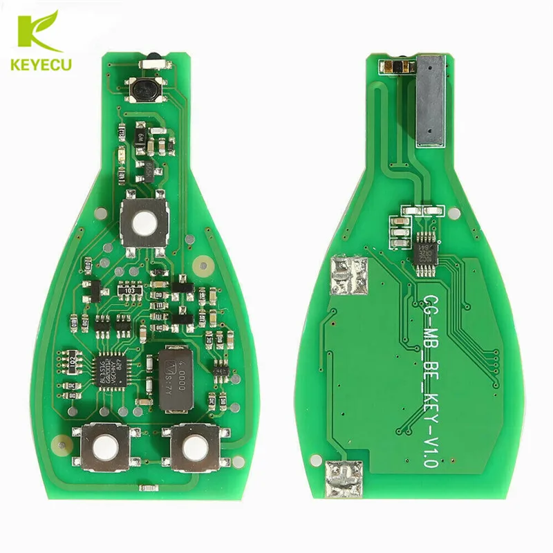 Замена Keyecu 3 кнопки CG CGDI MB BE KEY pro 315 МГц/433 МГц получите 1 бесплатный жетон для Mercedes-Benz W221 W216 W164 W251 2009 - Количество кнопок: Only PC Board