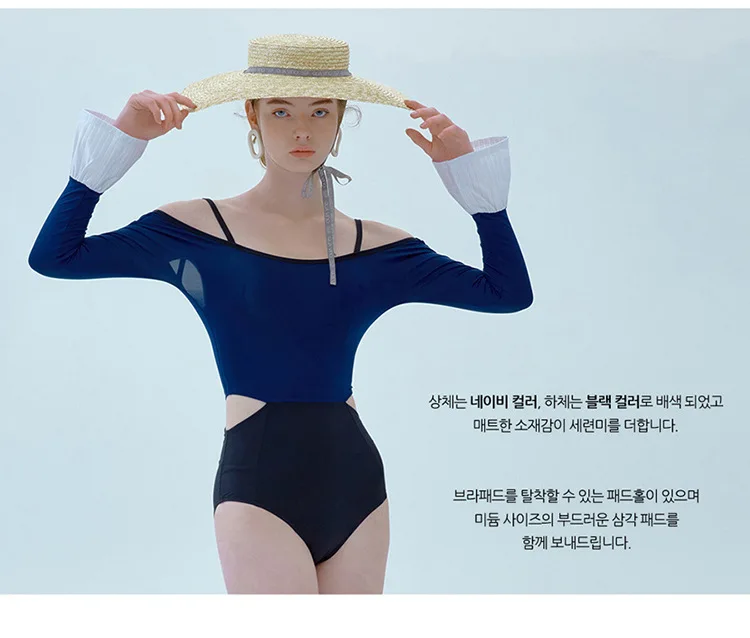 Swimming Suit Bathing Suits Bodysuit Sexy Surfing Swimsuits For Women Sports Swimsuit Connecting Long Sleeve Surfing