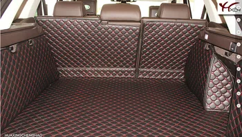 

No Odor Customized Full Covered Pu Leather Waterproof Cargo Rugs Non Slip Carpets Car Trunk Mats for Range Rover Sport