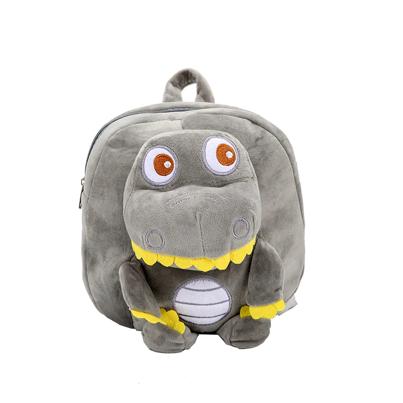 Soft Dinosaur Plush Backpack for Children Backpack Kids Small Bag Girl Cute Animal Prints Travel Bags Toys Gifts Plush Schoolbag