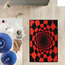 Ковер в скандинавском стиле, современный минималистичный 3D принт, мягкие ковры, Противоскользящие коврики, коврики для компьютерного стула, напольный коврик для детской комнаты, домашний декор