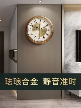 

Large Vintage Creative Luxury Wall Clock Modern Design Silent Vintage Retro Wall Clock Silent Zegar Na Sciane Home Watch BA60WC