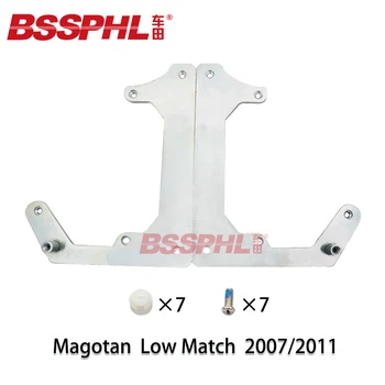 

BSSPHL Car Styling frame adapter Projector lens DIY Bracket Holder fit for Volkswagen VW Mogotan low match 2007 2011
