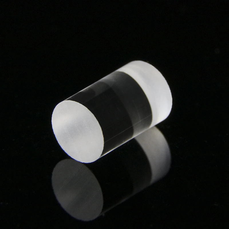 

5 MM diameter and 8 MM length K9 optical glass rod mirror with uniform light distribution for laser measurement system