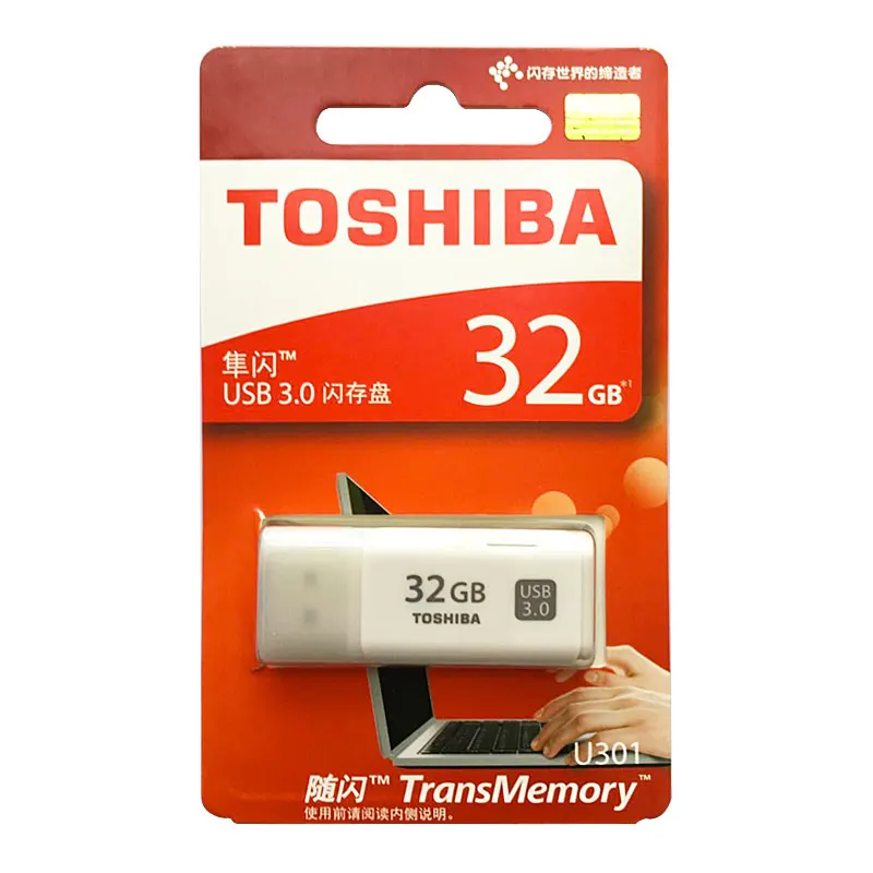 TOSHIBA U301 USB3.0 флеш-накопитель 64 ГБ 32 ГБ флеш-накопитель мини-карта памяти Флешка U диск на большой палец диски U диск флэш-накопитель