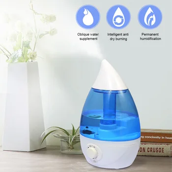 

2L Air Humidifier Aroma Diffuser Humidifier Mist Maker Air Purifier Humidifier With 7Colors LED Lamp For Home Office Bedroom