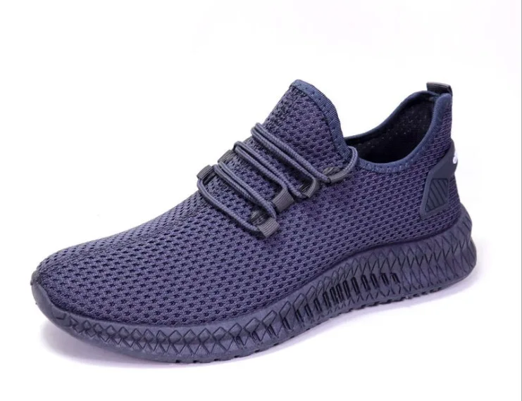 

2019 new men's casual shoes net joker sports running leisure contracted cloth sewing breathable non-slip wear-resisting