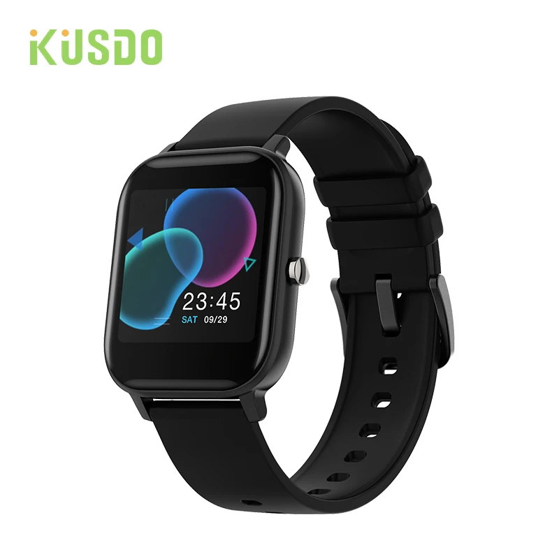 KUSDO-reloj inteligente P8 para hombre y mujer, accesorio de pulsera resistente al agua con seguimiento de actividad deportiva, presión arterial, pantalla táctil de 1,4 pulgadas, compatible con Xiaomi GTS
