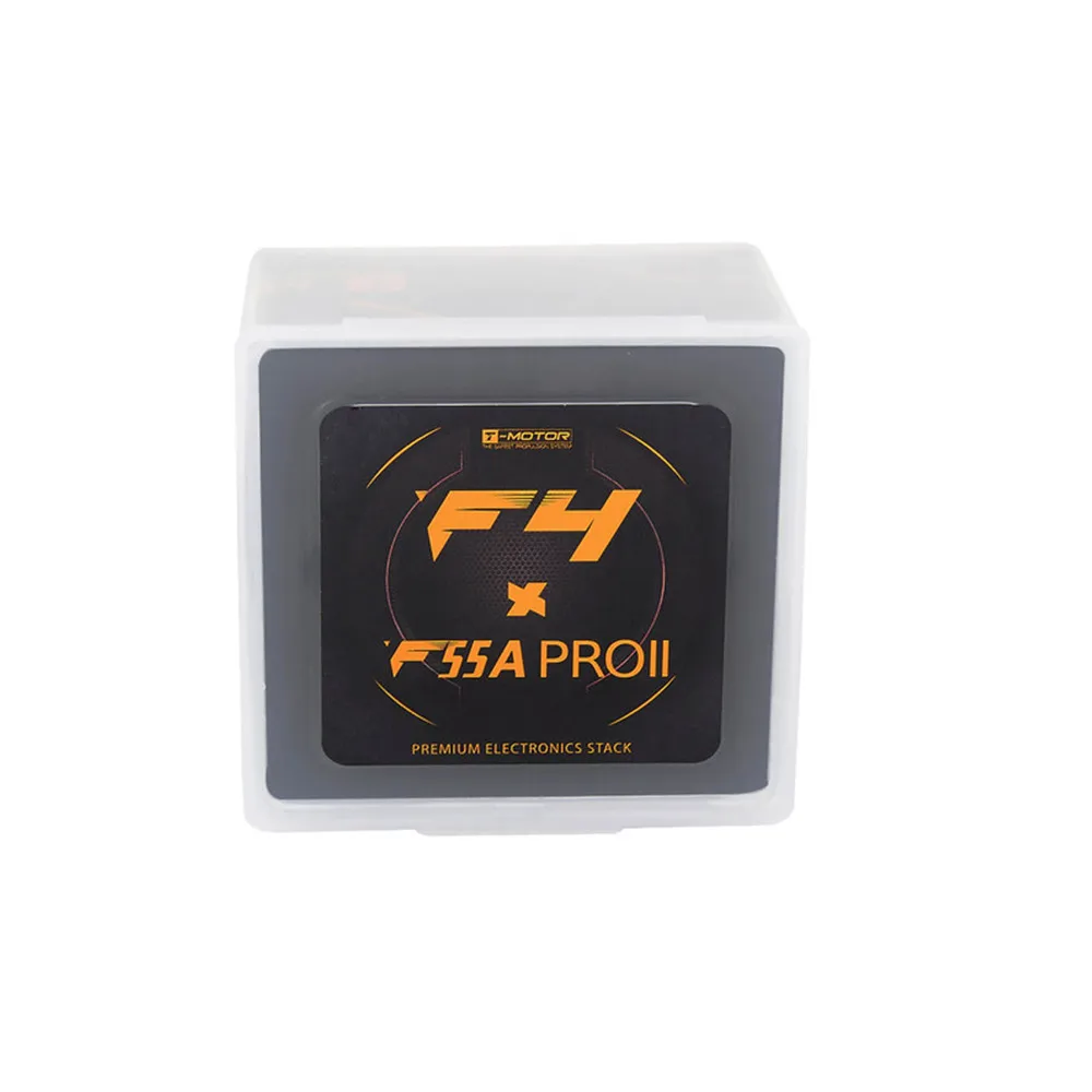 T-двигатель F55A PRO II 55A BLheli_32 4в1 бесщеточный ESC& F4 HD Контроллер полета стек для радиоуправляемого дрона FPV системы многовинтовой части