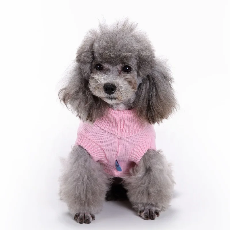 Новые свитера для домашних собак Зима Pet Одежда для маленьких собак, теплый свитер, куртка наряд Одежда для кошек летней одежды из мягкой и лапой Собаки Футболка и куртка