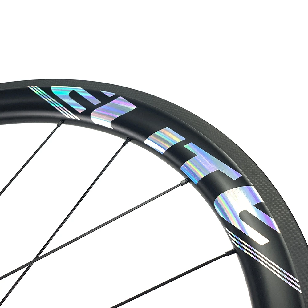 Elite 700c Carbon Fiber Wheelset RA10 Ceramic Bearing Hub Carbon Wheels 40mm 50mm Depth Bicycle Rim Bicycle Road Cycling BWA