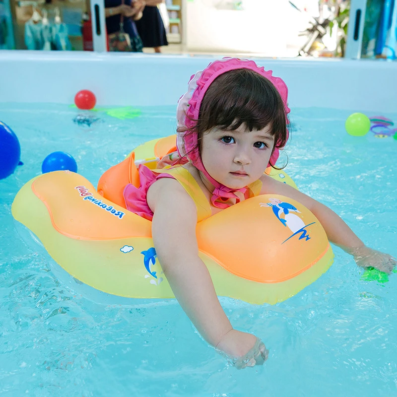 baby pool float with cover