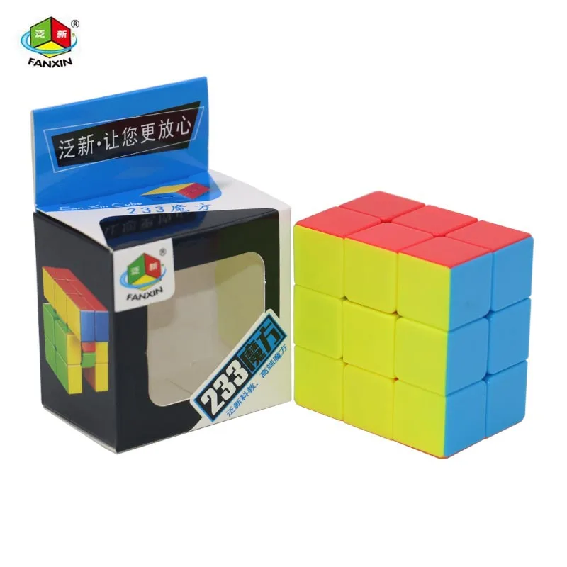 FanXin 233 Невидимый волшебный куб головоломка Прорезыватель крутильная игрушка кирпичики блок обучающий подарок Креативный день рождения безопасный ABS