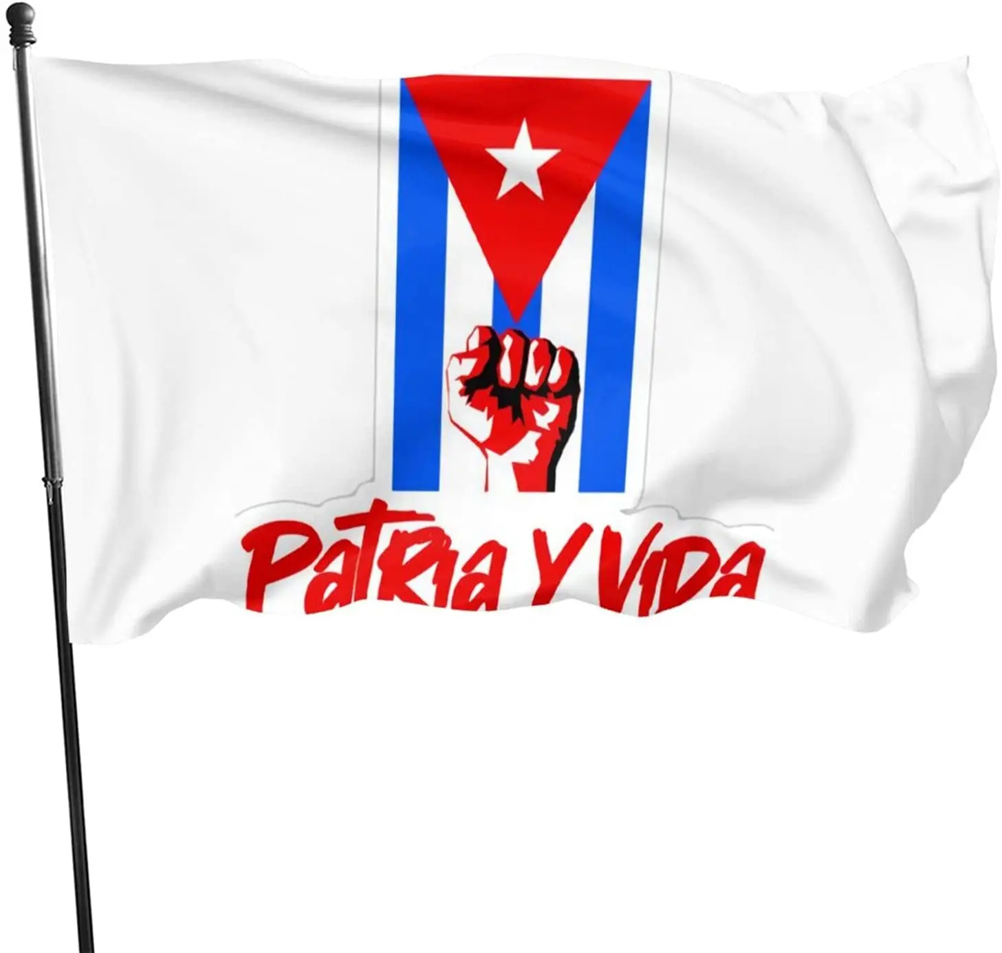 Patria Y Vida Viva Куба свободный флаг 3x5 футов устойчивый жесткий прочный полиэфирный
