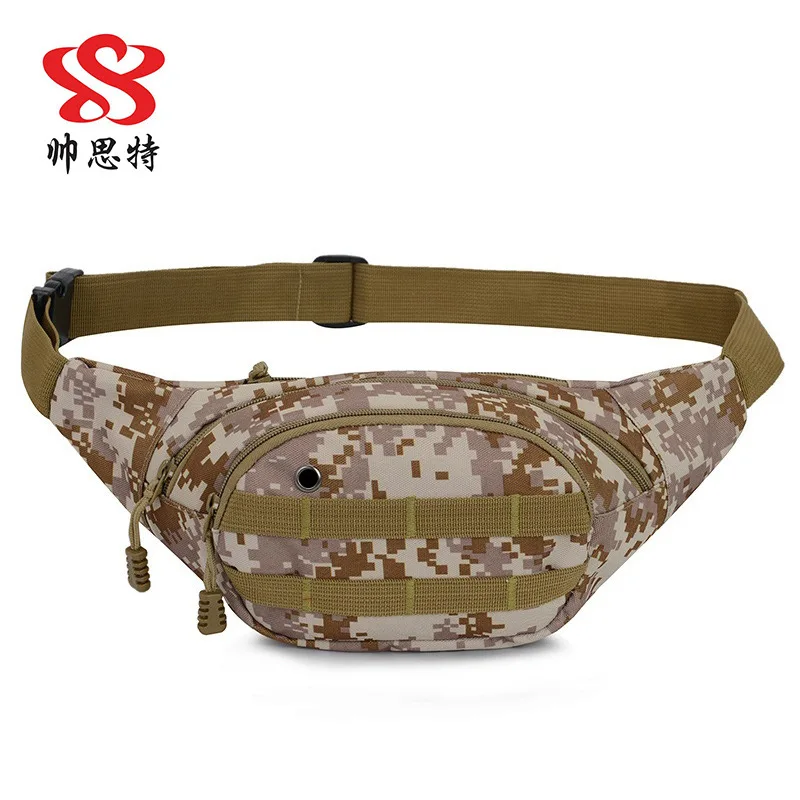 

Customizable Korean-style Casual Multi-functional Outdoor Sports Tactical Camouflage Wallet Men's Lady's Bag Mountain Climbing R