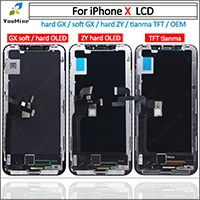 Для iphone xs max ЖК-дисплей сенсорный экран дигитайзер для iphone X XS XR дисплей сборка Замена для iphone x ЖК