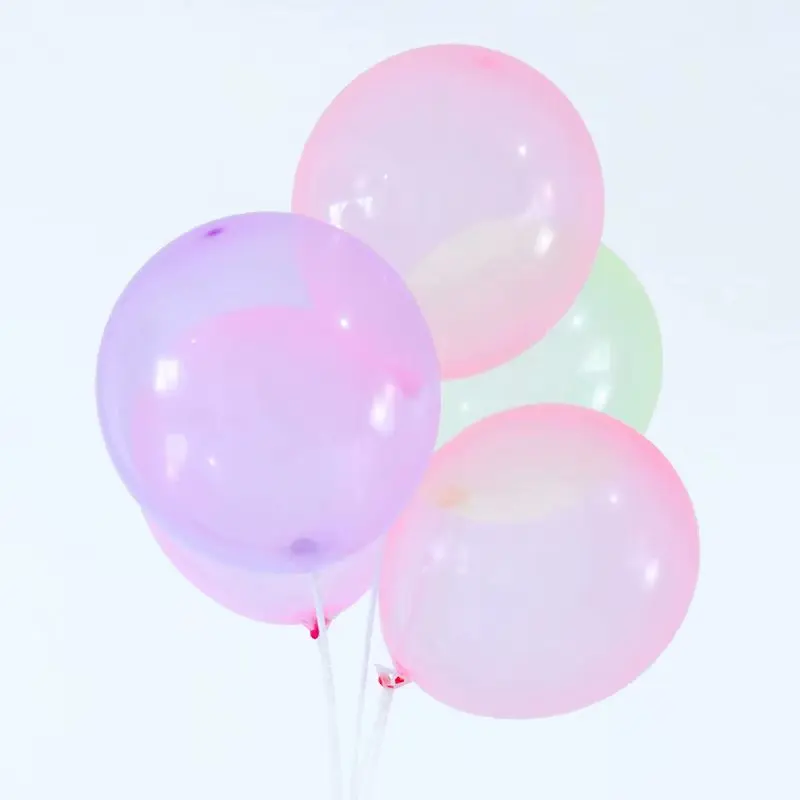 

10pcs 12inch Clear crystal Latex Balloons Birthday party Wedding Decorations Inflatable Helium Balloons baby shower Air Globos