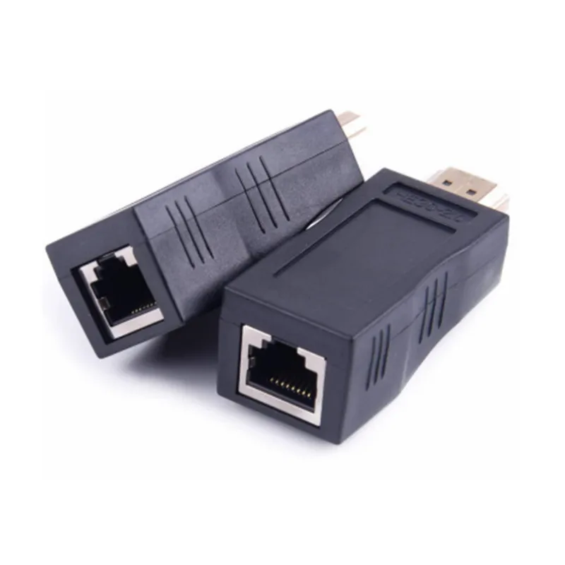 4K HD HDMI ȣȯ Ȯ, RJ45 LAN Ʈũ ͽټ ۽ű, ù TX RX Cat5e CAT6 ̴ ̺, 30m