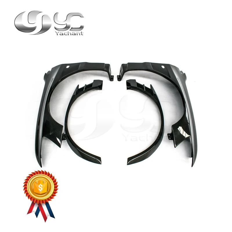 

Комплект брызговиков из углеродного волокна, подходит для 01-07 Lancer Evolution 7-9 EVO 7 8 9 VTX Cyber Version Style, передний брызговик w/ + 20 мм, брызговик
