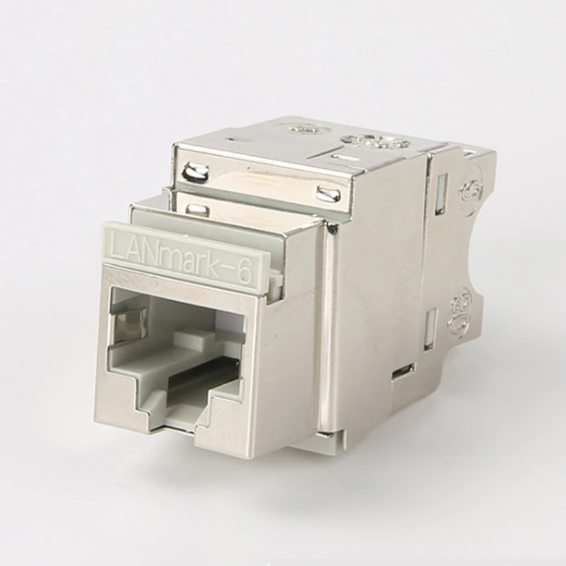 50 шт. Nexans стиль cat6 RJ45 STP Keystone cat6 экранированный сетевой модуль