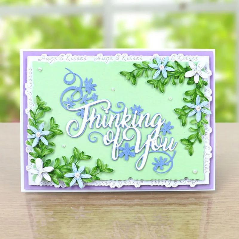 Mixed Words Seasons Greeting Metal Cutting Dies Stencil DIY Card Album Template Crafts Scrapbooking Embossing New Dies