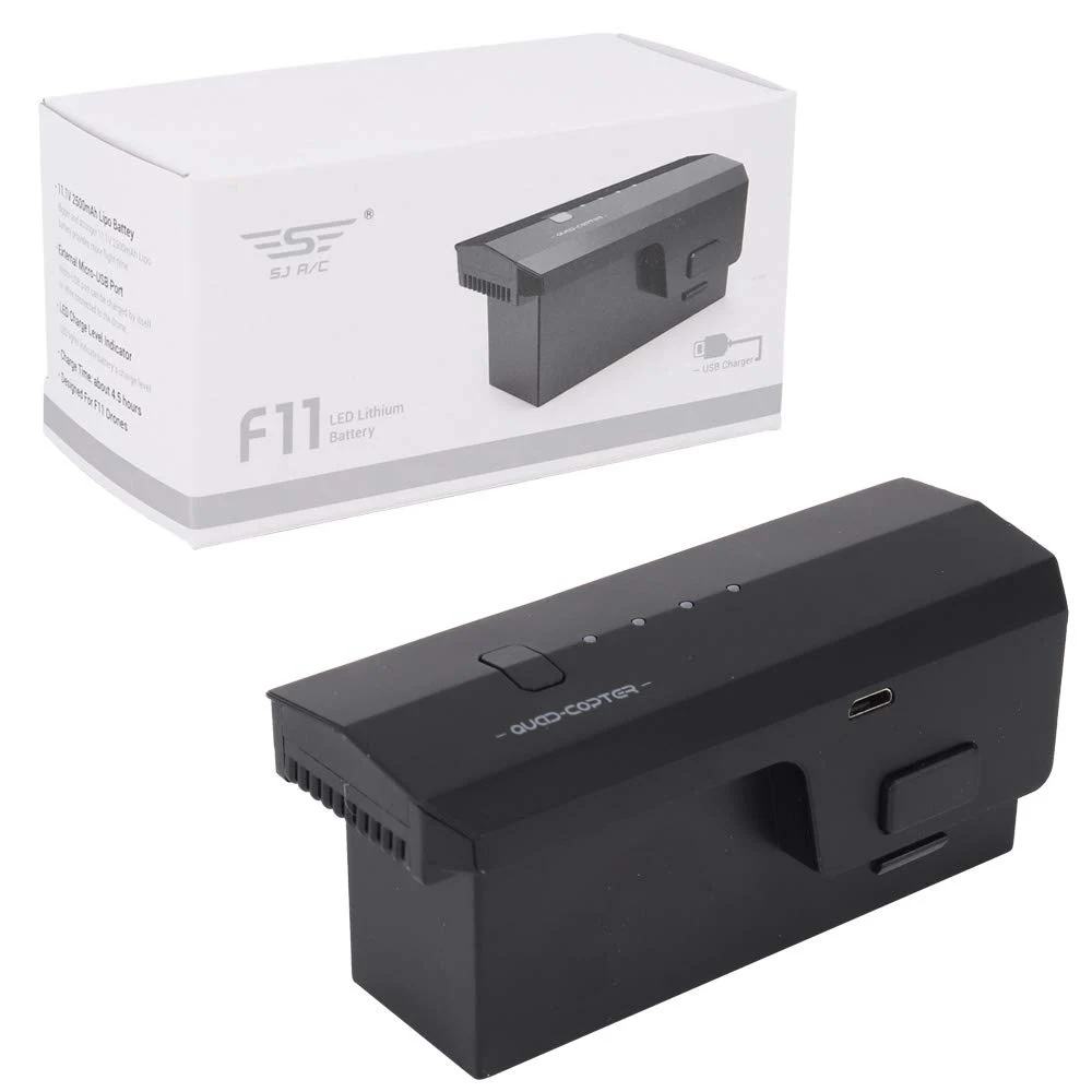 

High Quality F11 Lipo Battery 11.1V 2500mAh Spare Intelligent Battery for F11 5G Wifi FPV GPS Brushless RC Drone