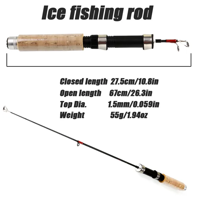 Best No1 Fishing Rod Winter Super Short Fishing Rods cb5feb1b7314637725a2e7: Burgundy|Green|Light Grey|Purple|Red|White|Yellow