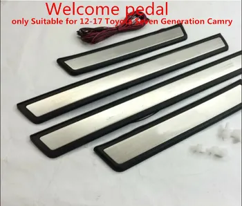 

Welcome pedal only Suitable for 12-17 Toyota Seven Generation Camry Modification, Stainless Steel Welcome Pedal Special