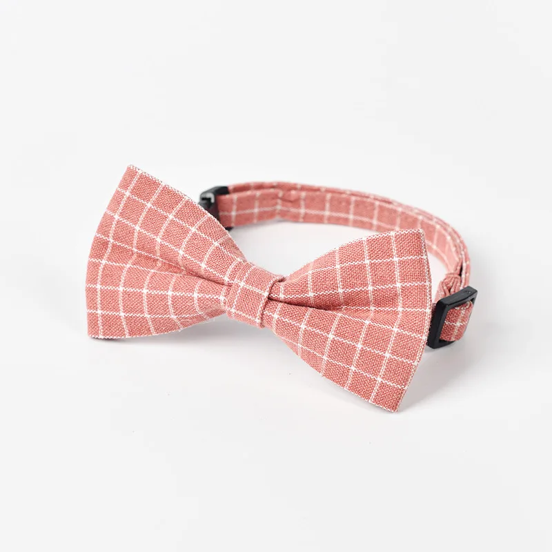 Dog Cat Bow Tie Adjustable Dog Collar Dog Cat Bow Tie Necktie Cute Gentle Style Puppy Bow Tie Grooming Pet Supplies Accessories