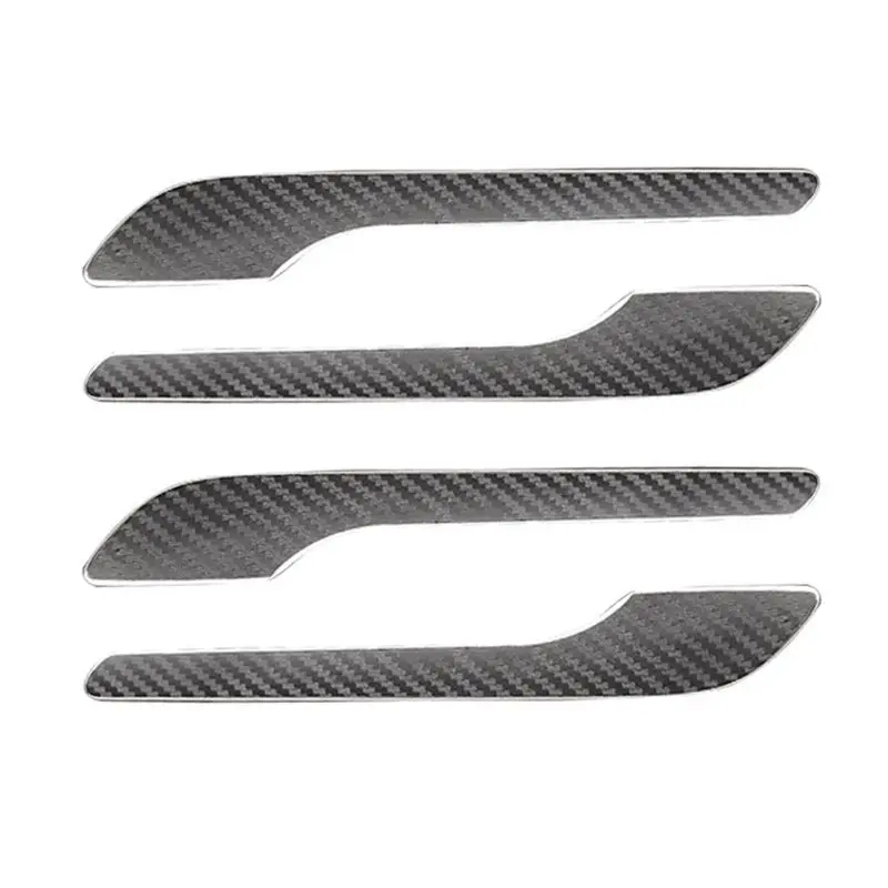 

4Pcs Car Doorknob Protector Sticker Door Handle Wrap Cover for Tesla Model 3 Kit decorating the original car