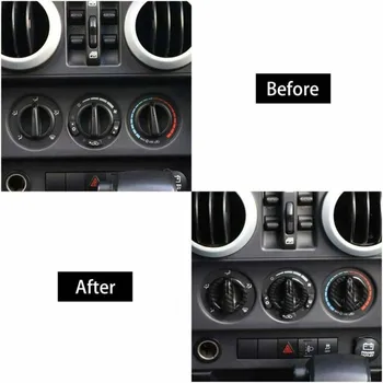 

For Jeep Wrangler 07-10 JK Switch Button Cover Trim Accessory For car Air Conditioner ABS Plastic Hot
