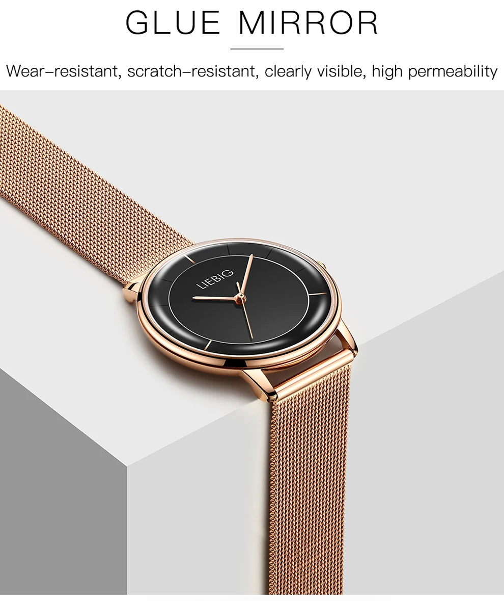 LIEBIG L2007 HORLOGE heren Horloge кварц Regolio masculino Золотой Повседневный Бизнес kampeerers Man Horloge Topmerk люкс Klok Horlo