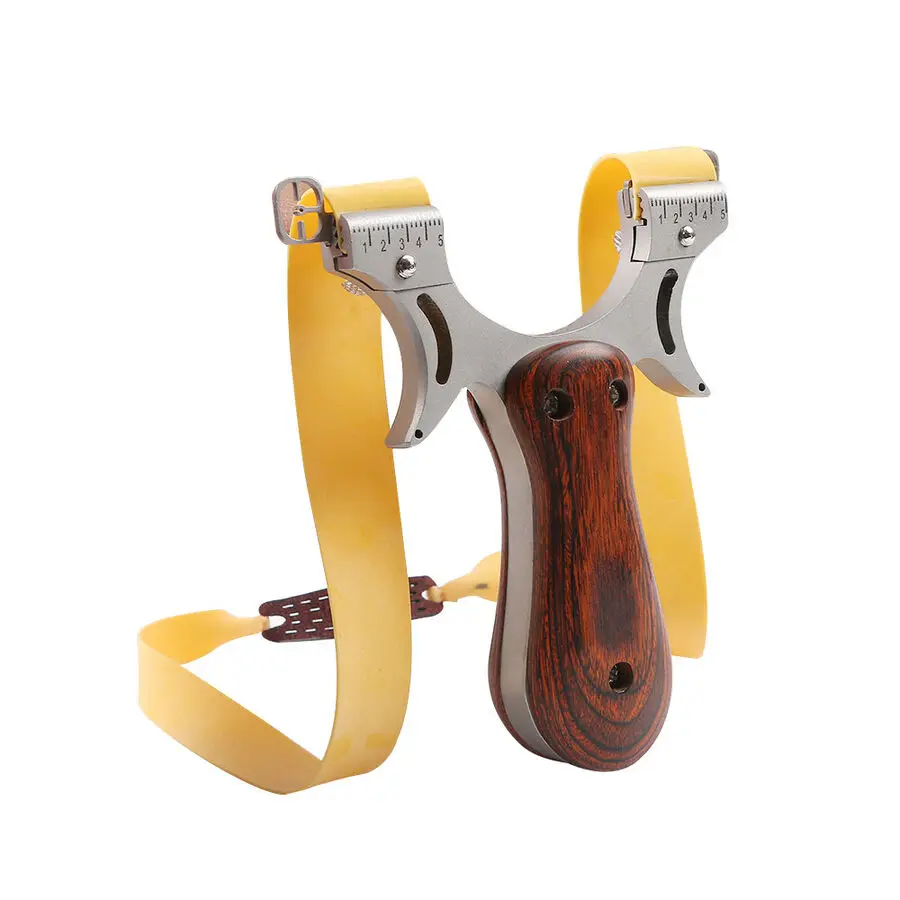 

Stainless Steel Slingshot Bow Catapult Outdoor Hunting with Sight Sling Shot