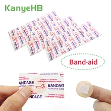 40pcs Ultra-Thin Emergency First Aid Bandage Breathable Band-Aid Waterproof Bandage Band-Aid Adhesive Wound Medical Plaster A187