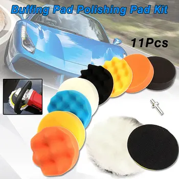 

Durable Polished Sponge Kit Sponge Kit Wheel Washing Pratical Sponge Kit for Drill Wool Brush Polish for 4-Inch
