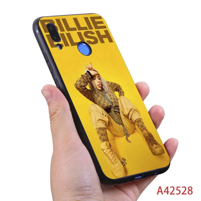 Музыкальный певец звезда Билли эйлиш чехол для Xiaomi Redmi note 7 k20 pro 7 note 5 6 4x 7a Прозрачный мягкий силиконовый чехол для телефона - Цвет: A42528