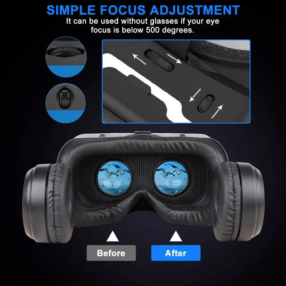 Оригинальная VR shinecon 6,0 стандартная версия и гарнитура Версия виртуальной реальности 3D гарнитура для очков виртуальной реальности шлемы дополнительный контроллер