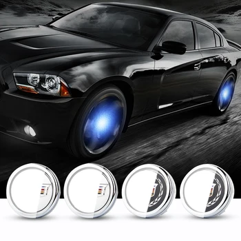

Cap Hub Light Lamp 4PCS Car Floating Illumination Wheel Center Caps LED Light Cover Lighting Energy Flash Auto For Cadillac 66mm