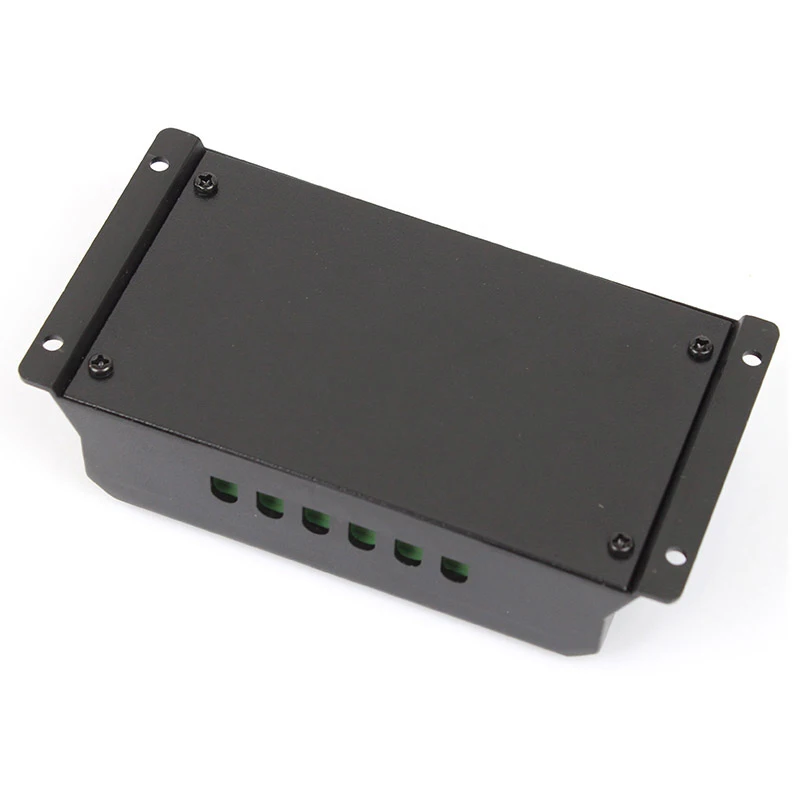 Solar Charge Controller 12V/24V Automatic Identification 10A 20A 30A Controller LCD Display Dual USB 5V Output Charger Regulator