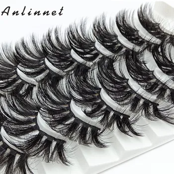 

8 pairs of 3D false eyelashes thick eyelashes soft eyelashes mink false eyelashes makeup false eyelashes wholesale eyelash tools