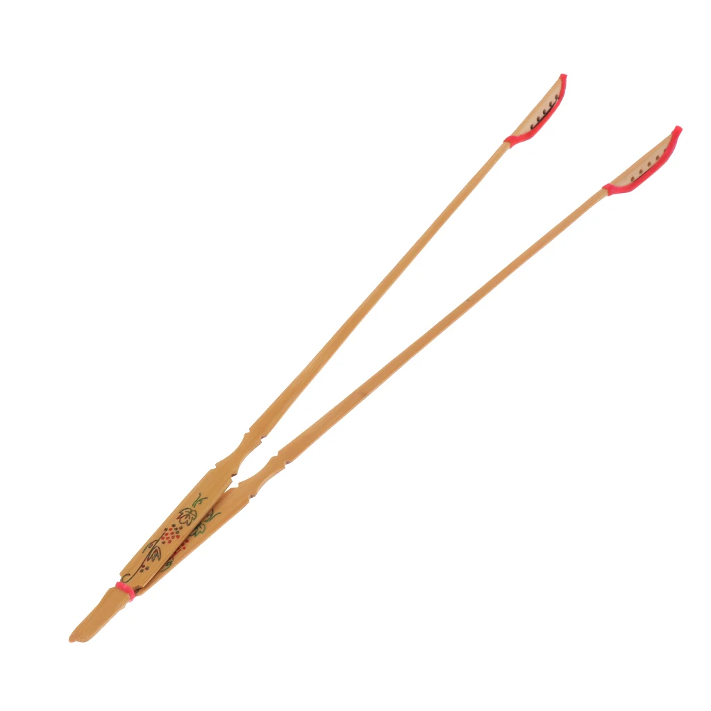 Изысканный 2 шт бамбуковый Yangqin Dulcimer выполнять тренировочные молотки битеры