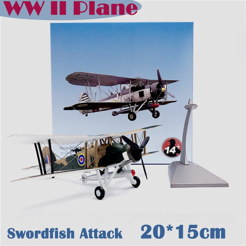1/72 WW 2 P-40D Самолет Китай США Летающие тигры истребитель литья под давлением пластиковая модель игрушки Военная коллекция энтузиастов - Цвет: Swordfish Attack