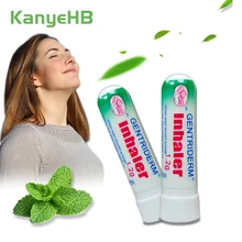 

3-9pcs Rhinitis Essential Oils Nasal Mint Cream Refresh Nose Cold Cool Herbal Ointment Relief Headache Dizziness Nasal Inhaler