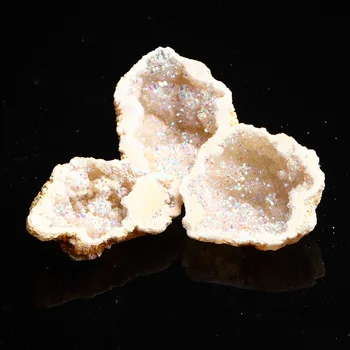 

1PC Natural Agate Agate Crystal Cave Original Stone Decoration Mineral Specimen Modern Home Decoration Fish Tank Garden Stone