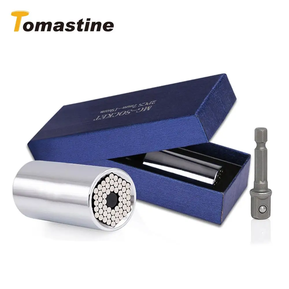 

Universal Socket Electric Drill Adapter Tool Drive Adapter Multi-Function Ratchets Sockets Universal Sleeve Drill Tools