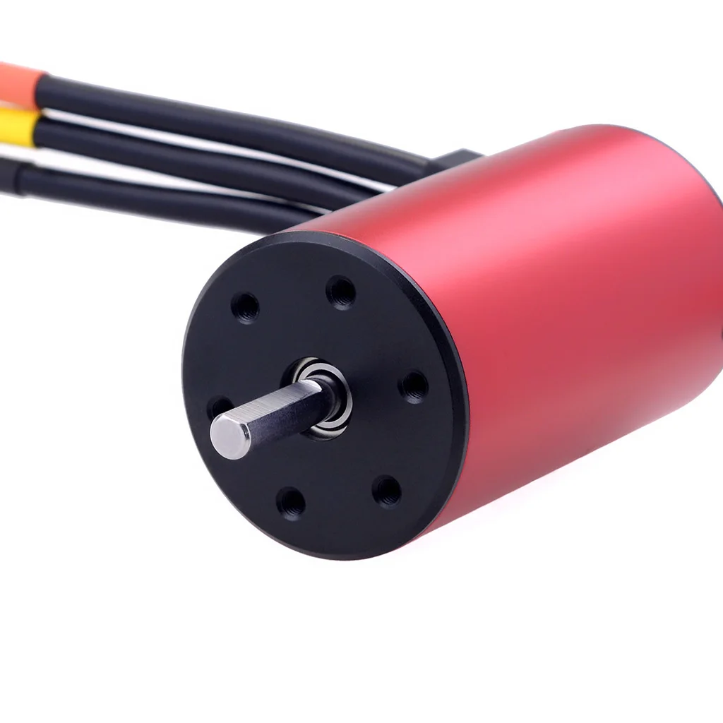 SURPASS хобби серии KK водонепроницаемый 3665 2300KV 2900KV 3,175 мм вал двигателя и 80A ESC с радиатором комбо для 1/10 RC грузовик автомобиль