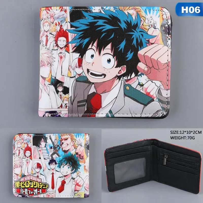 CB0997H06 Кошельки для монет с героями Аниме Boku No Hero academic - Color: CB0997H06