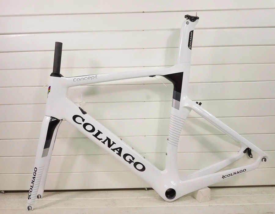 T1000 углеродное волокно Colnago концепция дорожный велосипед рама 12+ цвета на выбор сделано в Тайване высококачественный углеродный велосипед XDB корабль