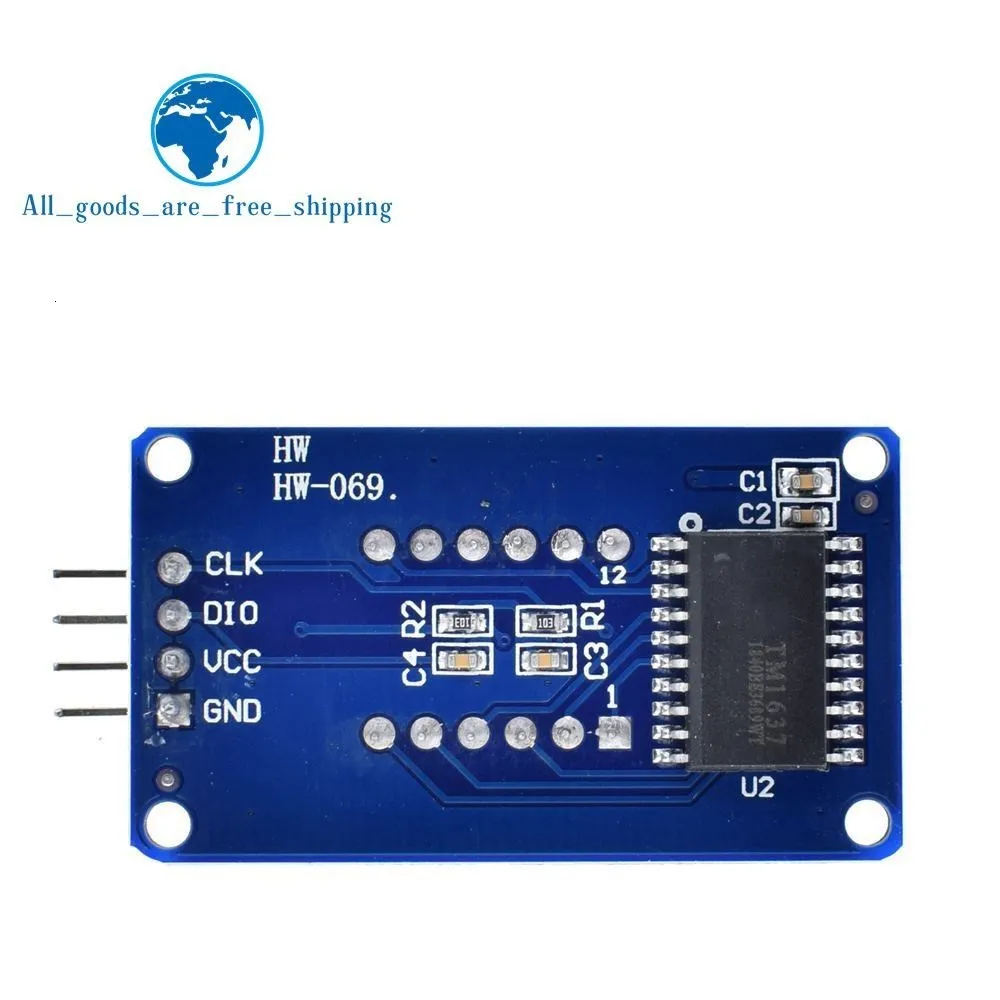 TM1637 светодиодный модуль дисплея для Arduino 7 сегментный 4 бита 0,36 дюймов часы красный анод цифровая трубка четыре последовательных платы драйвера пакет