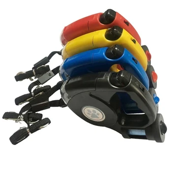 

Pet Dog Leash 4.5M LED Flashlight Extendable Retractable Pet Dog Leash Lead With Garbage Bag Convenient Pet LeashTractor